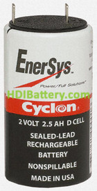 Bateria Cyclon 2 Voltios 2,5 Amperios 0810-0004